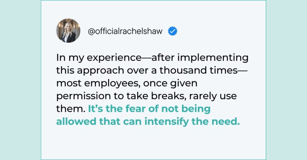 quote from rachel